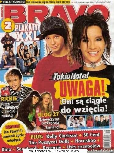 ~~Articole din reviste~~ - S-au lansat cu numele d T.H. d mai putzin d un an - Tokio hotel