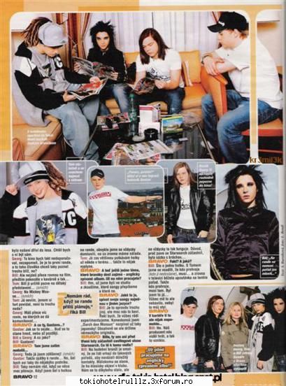 ~~Articole din reviste~~ - oh yeah !!! they rullz - Tokio hotel