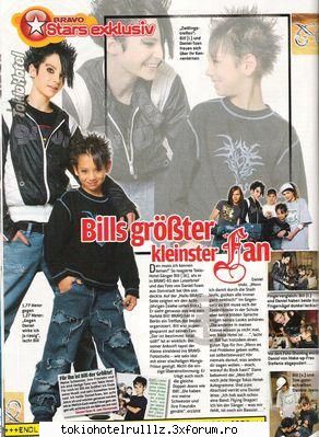 ~~Articole din reviste~~ - e mai veche da mie imi place :D - Tokio hotel