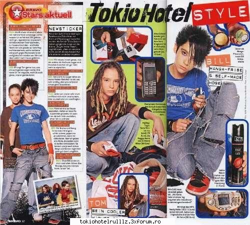 ~~Articole din reviste~~ - mah..da yo numa` reviste vechi am? - Tokio hotel