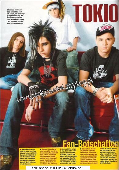 ~~Articole din reviste~~ - feurig_lippen - Tokio hotel