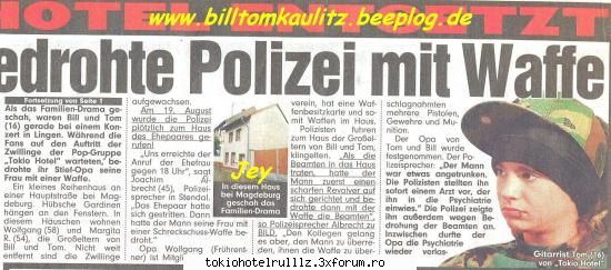~~Ultimele bombe =))~~ - app poza d sus nu e ziaru - Tokio hotel
